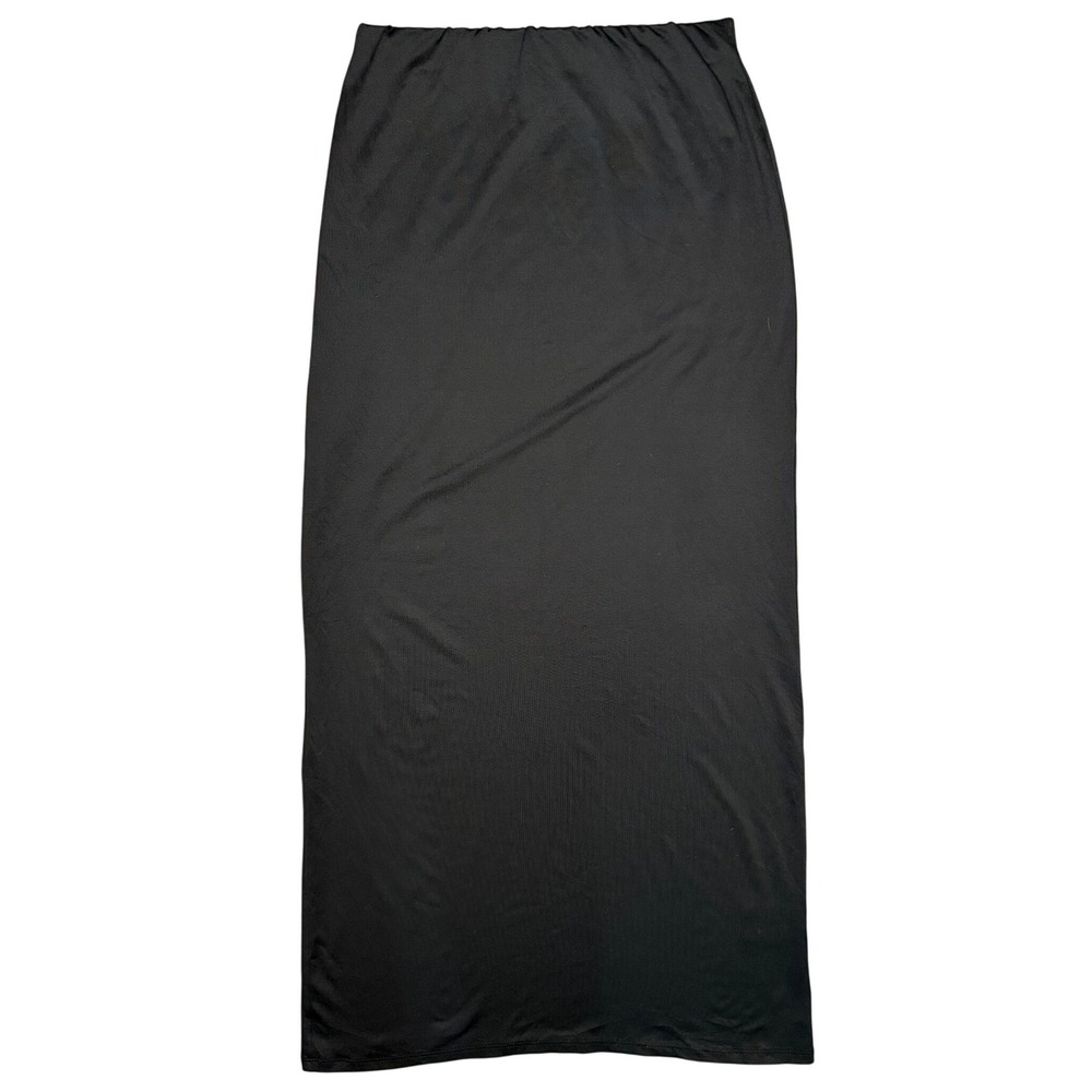 Urban Outfitters Black Stretch Maxi Skirt Womens S